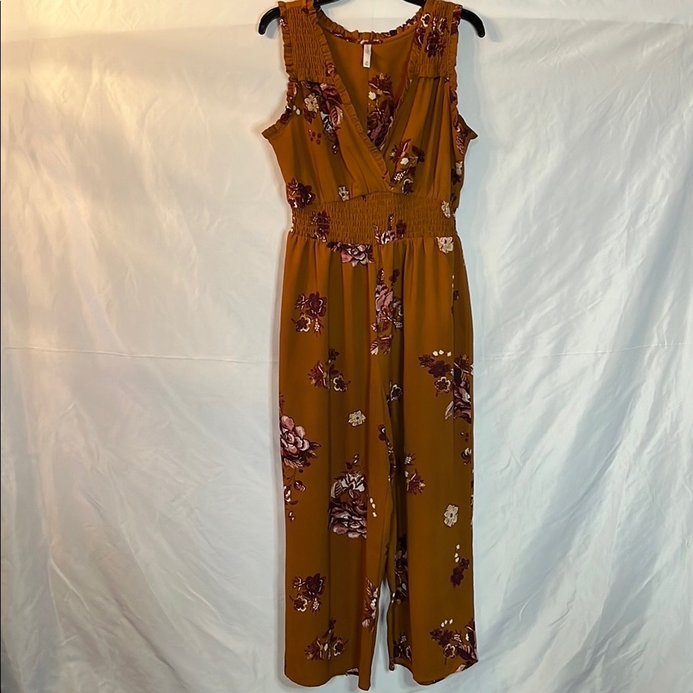 Xhilaration Sleeveless Wide Leg Jumpsuit  M
